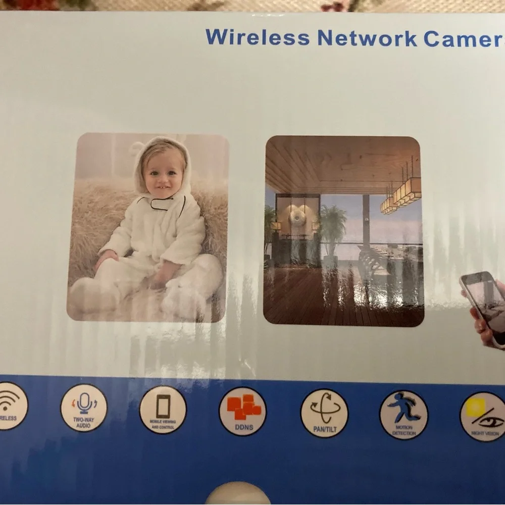 New Wireless Network Surveillance Smart Camera Home Monitor